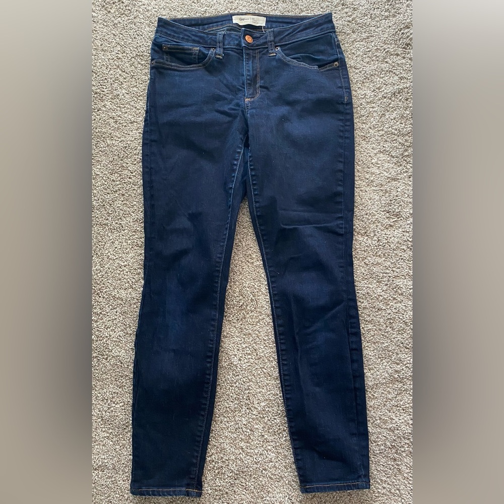 GAP Curvy True Skinny Dark Blue Jeans Women’s Size 28